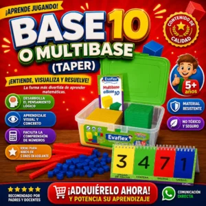 Multibase 10 o Base 10 Evaflex en Táper