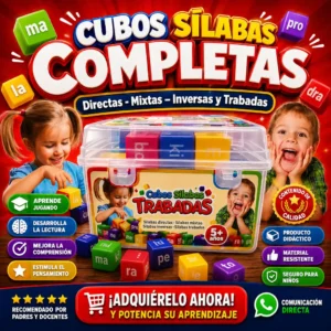 Cubos Sílabas Completas